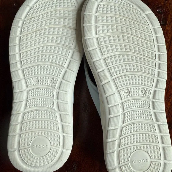 CROCS Baby Blue Reviva Flip Flops - Picture 4 of 4